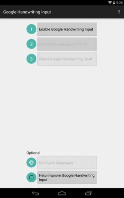 Google Handwriting Input android App screenshot 4